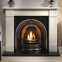 Gallery Fireplaces Landsdowne Cast Arch Solid Fuel  Package